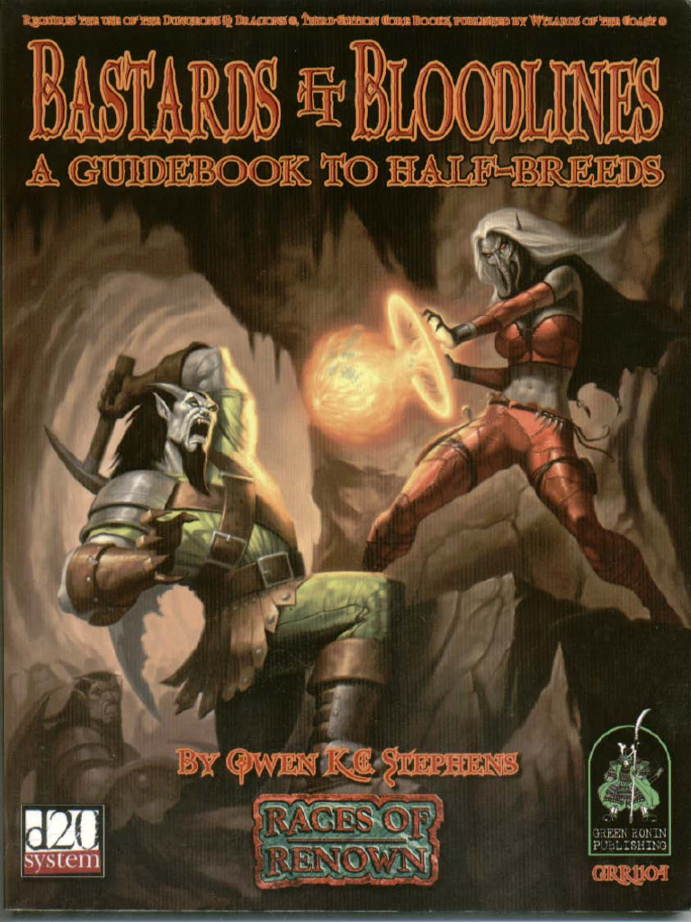 D&D 3.5 Bastards and Bloodline PDF