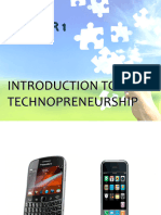 CHAPTER 1 - INTRO TECHNOPRENEURSHIP (Edit)