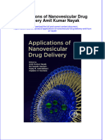 Textbook Ebook Applications of Nanovesicular Drug Delivery Amit Kumar Nayak All Chapter PDF