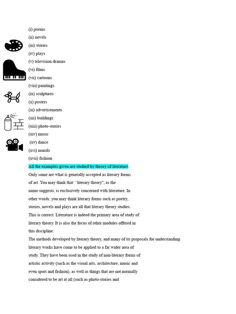 Intro to theory of lit first 44 pages pdf theory aesthetics