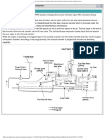Evaporative Emission Control System Description and Operation