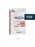 E-Book - LBreant - J'ai Perdu 40millions D'euros