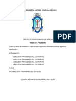 Estructura de Proyecto de Grado 3ABC