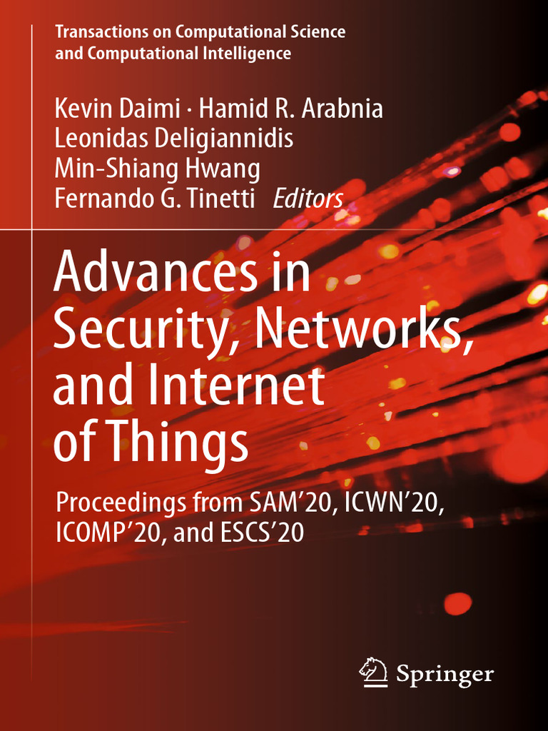 Advances in Security, Networks, and Internet of Things | PDF | Key ...