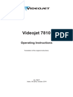 7810 Operator Manual Videojet