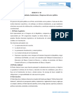 S3. Organismos, Entidades, Instituciones y Empresas Del Sector Público.