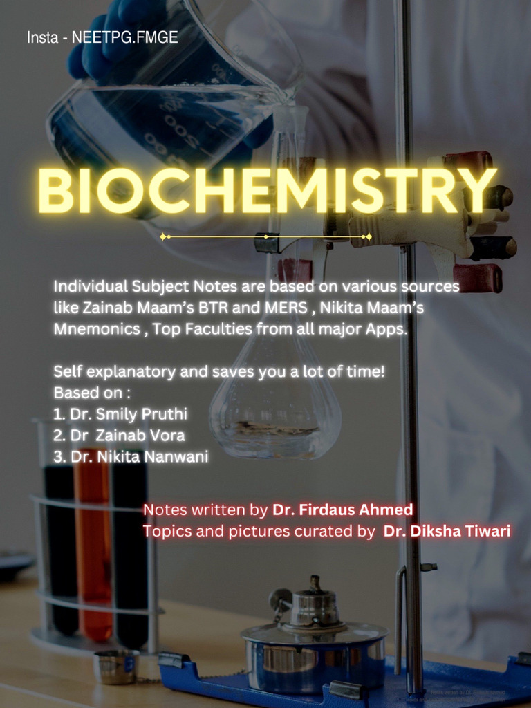 Biochemistry visual data 2