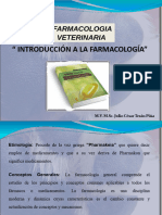 " Introducción A La Farmacología": Farmacologia Veterinaria