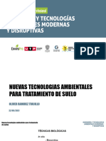 Tecnologias Ambientales Tratamiento Suelo (Ing. Oliver Ramirez)