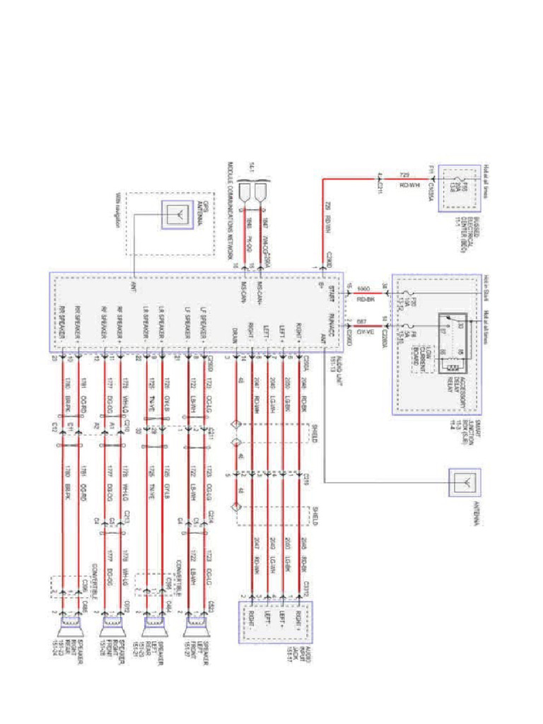 2005-2010 Mustang GT Wiring Diagram | PDF