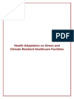 Health Adaptation On Green and Climate Resilient Healthcare Facilities