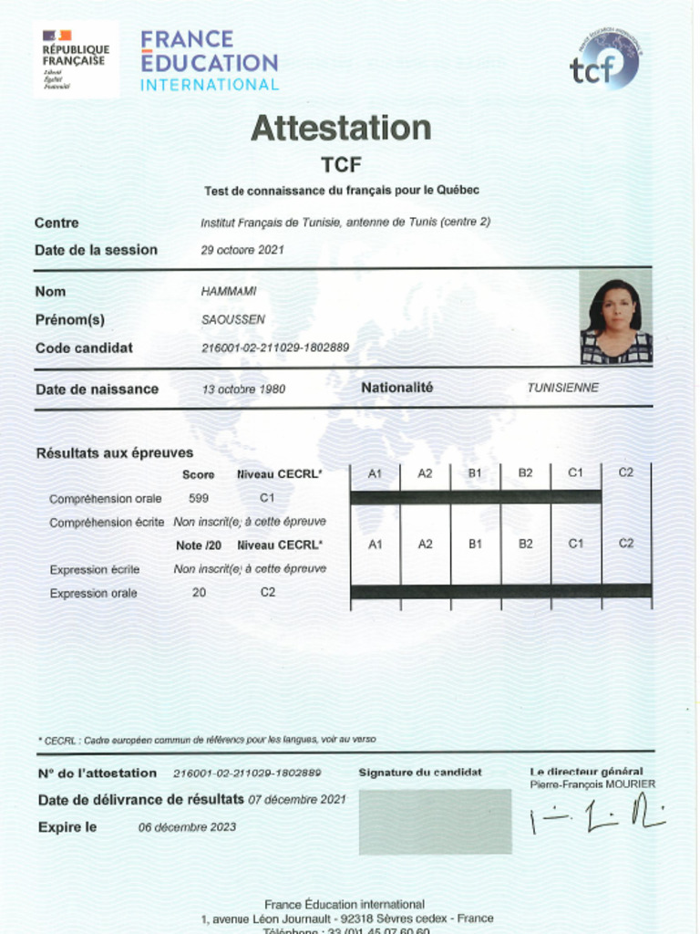 Ols Test De Langue