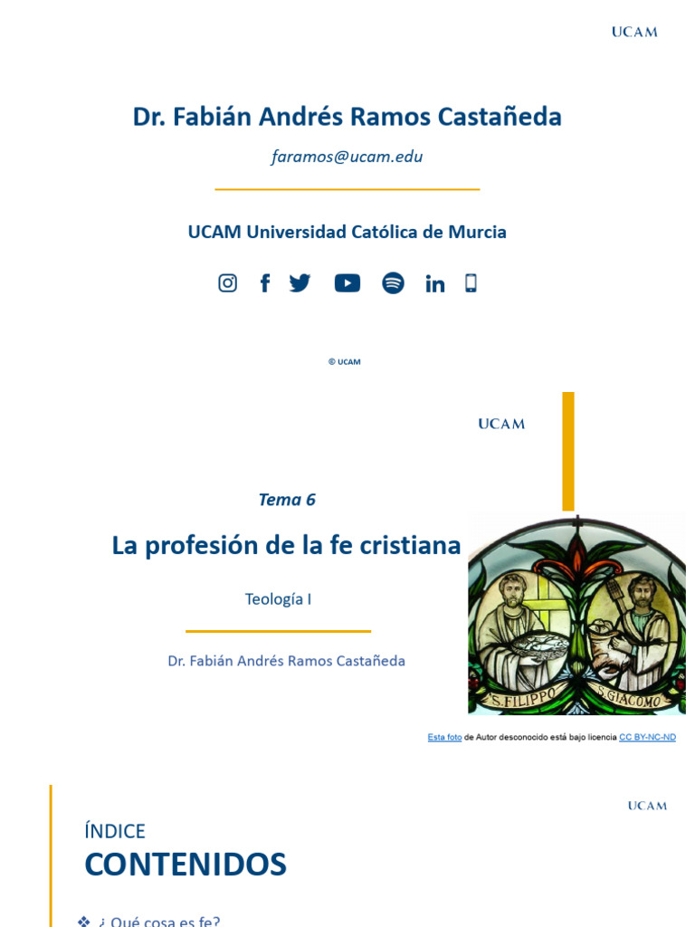 La Profesión de Fe Cristiana | PDF | Fe | Iglesia Católica