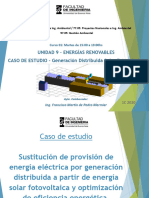 U9 - Energias Renovables - Caso de Estudio Generacion Distribuida Solar Fotovoltaica