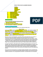 1-IELTS Academic Reading Matching Headings-WITH ANSWERS