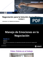 Negociacion y Solución de Conflictos - Unidad 2