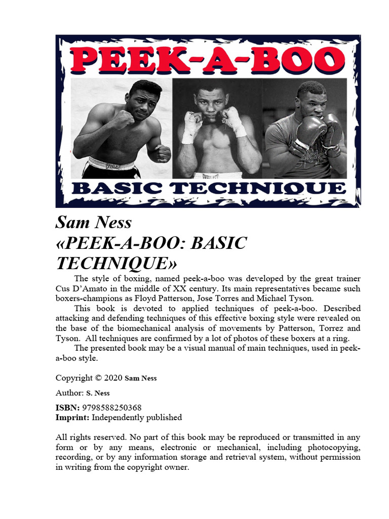 Sam Ness: Peekaboo Basic Technique | PDF | Mike Tyson