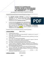 Prop. de Convenio Municipalidad Prov. Chachapoyas Gob. Reg.