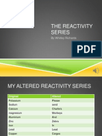 The Re Activity Series