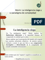 La Inteligencia Ciega y El Paradigma de Complejidad