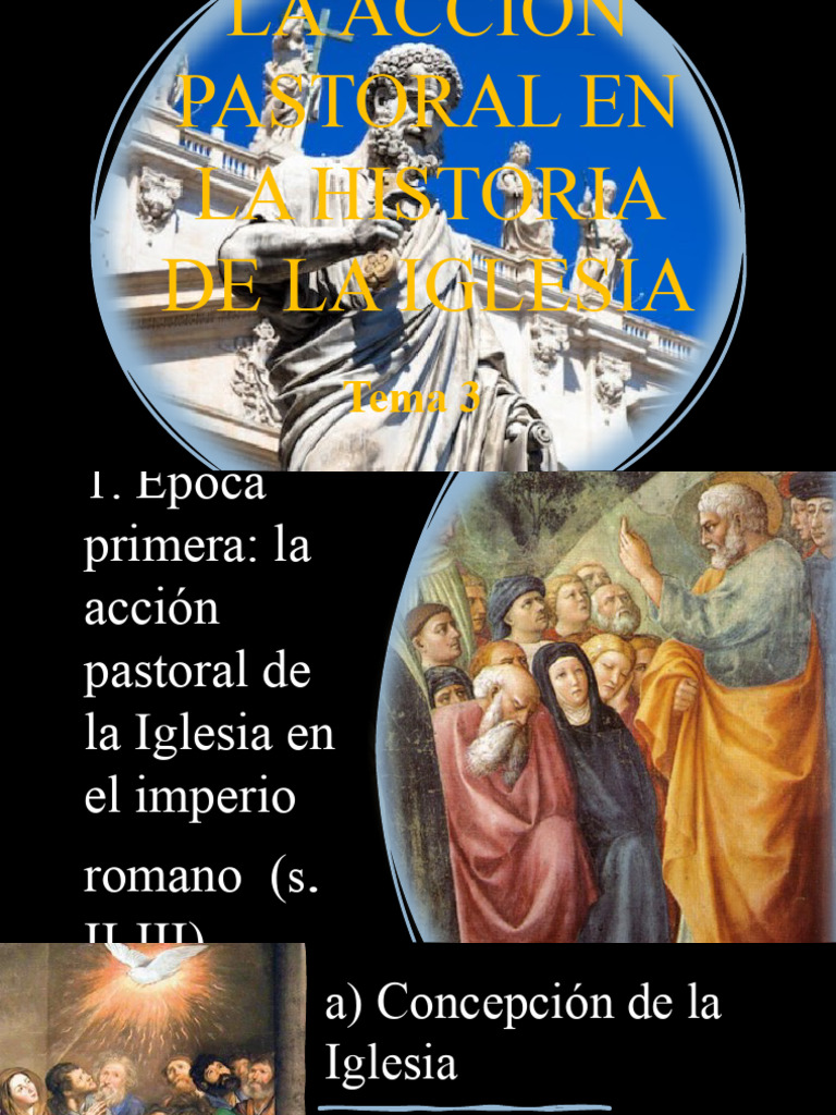 Acción Pastoral en la Historia de la Iglesia | PDF | Iglesia Católica ...