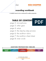 Audition Self-Recording-Workbook