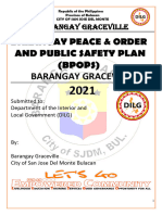 Barangay Peace Order and Public Safety Plan BPOPs