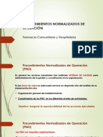 Procedimientos Normalizados de Operacion