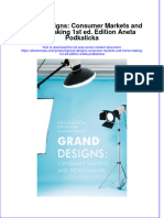 Textbook Ebook Grand Designs Consumer Markets and Home Making 1St Ed Edition Aneta Podkalicka All Chapter PDF