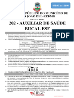 Prova de Concurso Auxiliar - de - Saude - Bucal