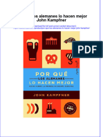 Textbook Ebook Por Que Los Alemanes Lo Hacen Mejor John Kampfner All Chapter PDF