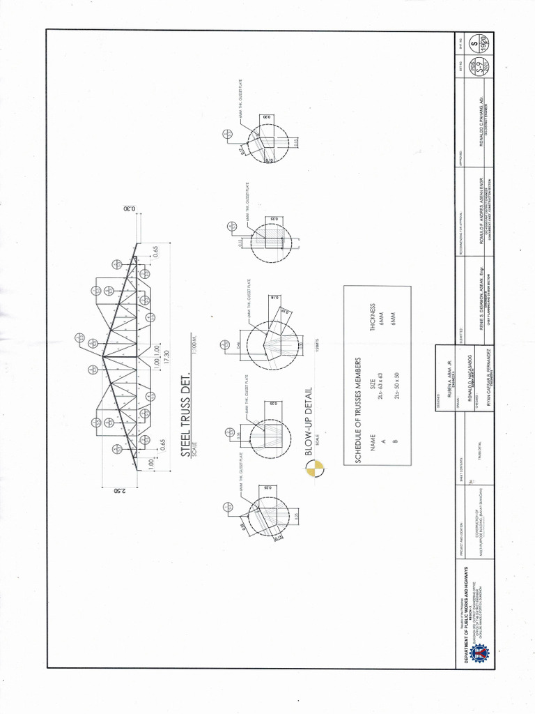 Steel Truss Detail Pdf
