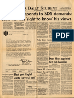 IDS DR Wells Responds To SDS Demands 1968-11-01