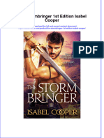 Ebm2024 - 191download Textbook Ebook The Stormbringer 1St Edition Isabel Cooper All Chapter PDF