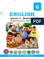 English 6 - Quarter 3 - Module 1
