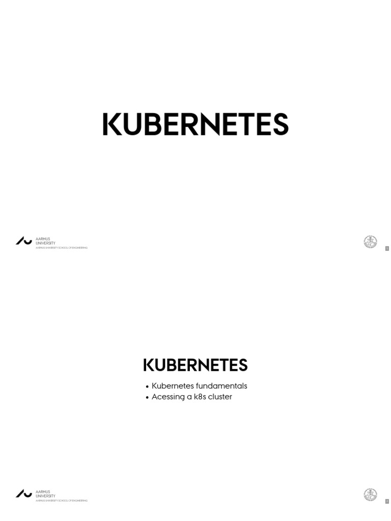 K8S Concepts | Download Free PDF | Distributed Computing Architecture ...