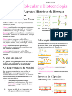 Introdução - Aspectos Históricos Da Biologia Molecular