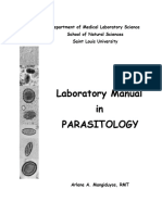 Laboratory Manual in Parasitology 2021