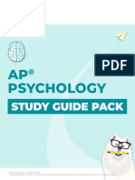 AP Psychology Study Guide Pack 2023 v1