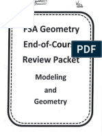 Geom - EOC Review - Modeling & Geometry - Solutions