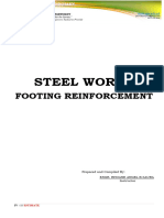 STEEL WORKS - Footing