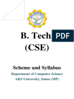 B.Tech (CSE) 2022