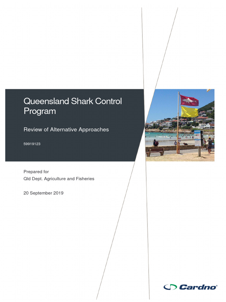 QLD Shark Control Program Review Alternative Approaches | PDF ...
