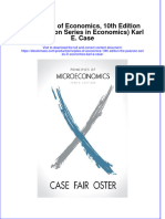 Textbook Ebook Principles of Economics 10Th Edition The Pearson Series in Economics Karl E Case All Chapter PDF