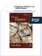 Textbook Ebook Biology of Oysters Volume 41 1St Edition Bayne All Chapter PDF
