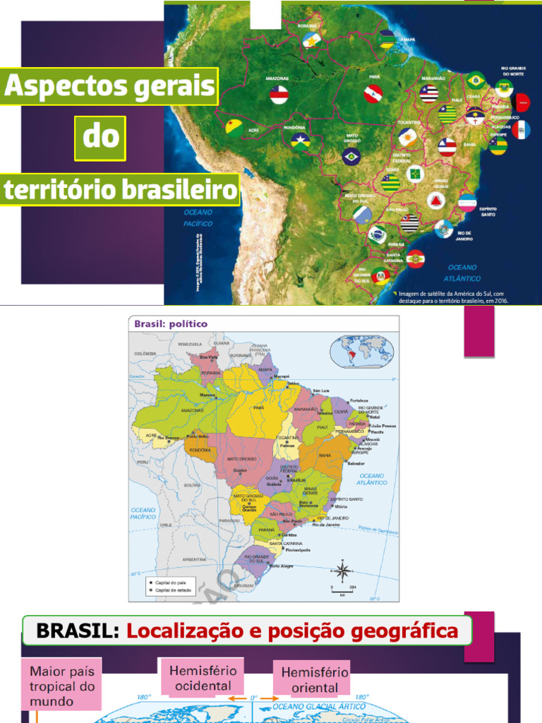 Aspectos Geográficos do Território Brasileiro | PDF