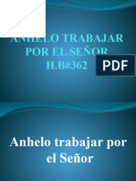 Anhelo Trabajar Por El Señor H