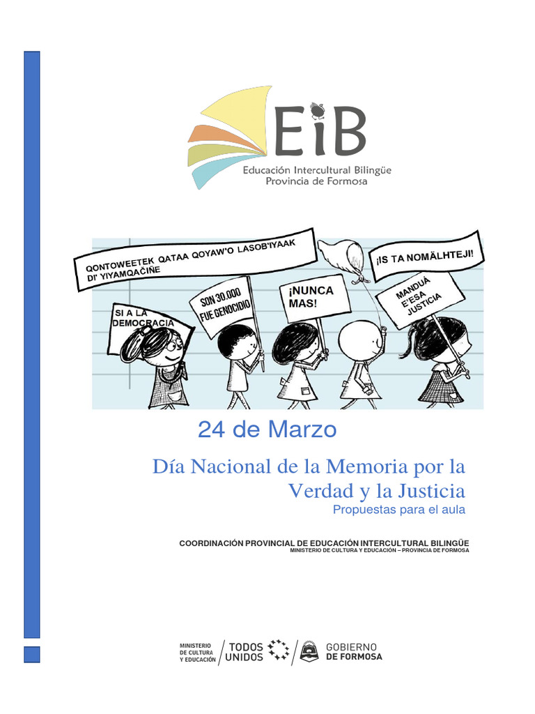 Propuestas educativas para el Día de la Memoria | PDF | Democracia ...