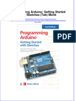 Textbook Ebook Programming Arduino Getting Started With Sketches Tab Monk All Chapter PDF