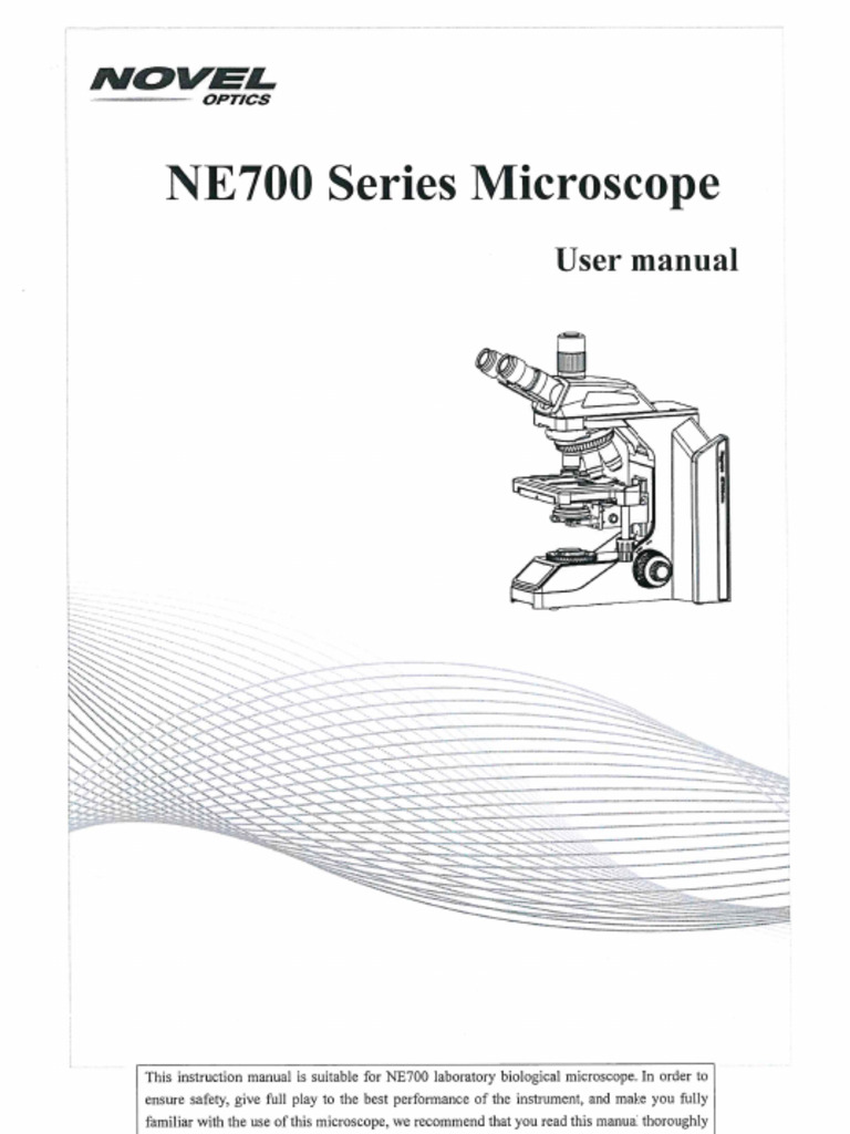 NE710 Microscope X100 Specifications | PDF